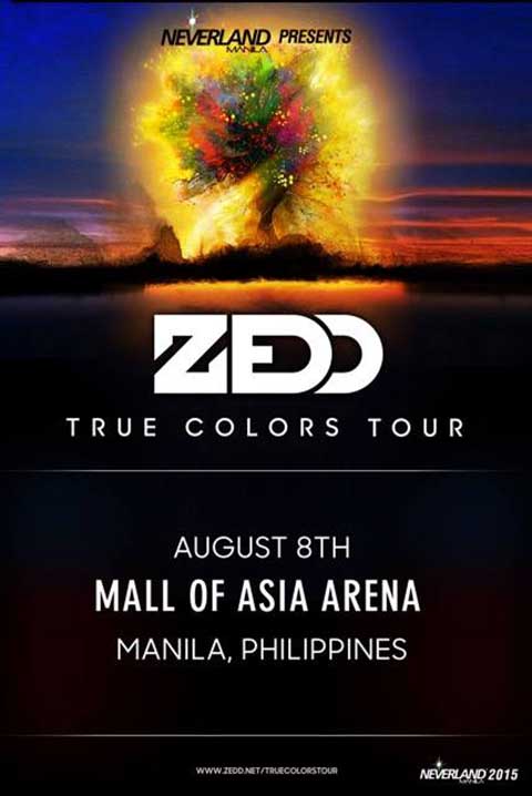 Zedd Live in Manila 2015