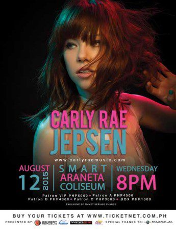Carly Rae Jepsen Live in Manila 2015