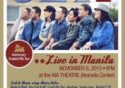 The Jets Live in Manila and Cebu 2015