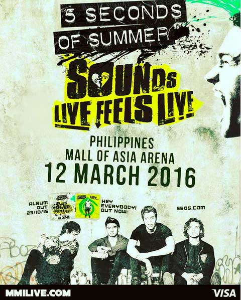 5 Seconds of Summer Live in Manila 2016