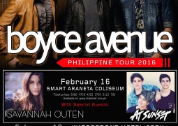 Boyce Avenue 2016 Philippine Tour