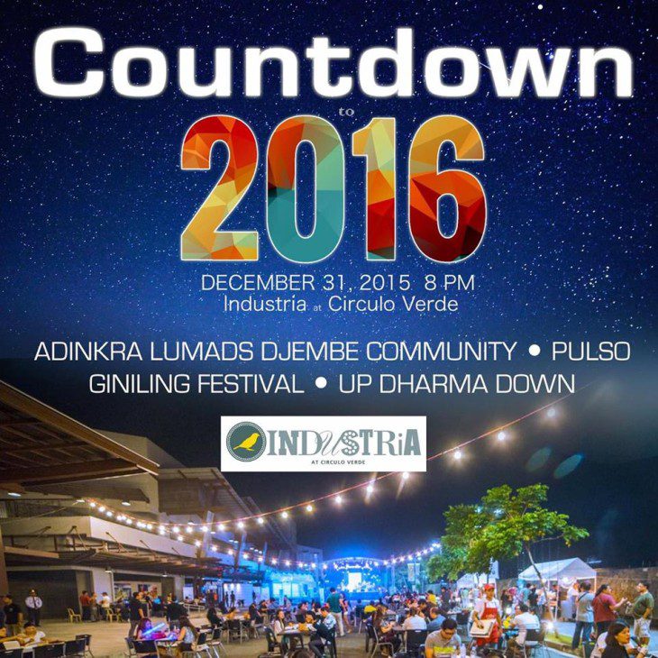 Countdown to 2016 at Industria Circulo Verde