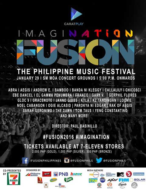 Imagination: Fusion 2016 – The Philippine Music Festival