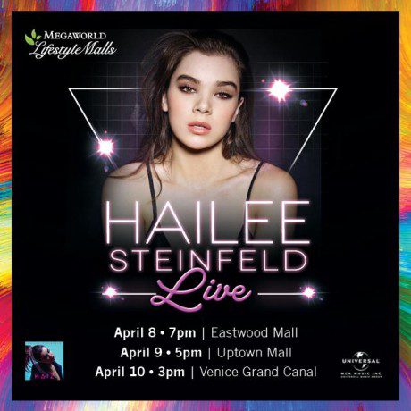 Hailee Steinfeld Live in Manila