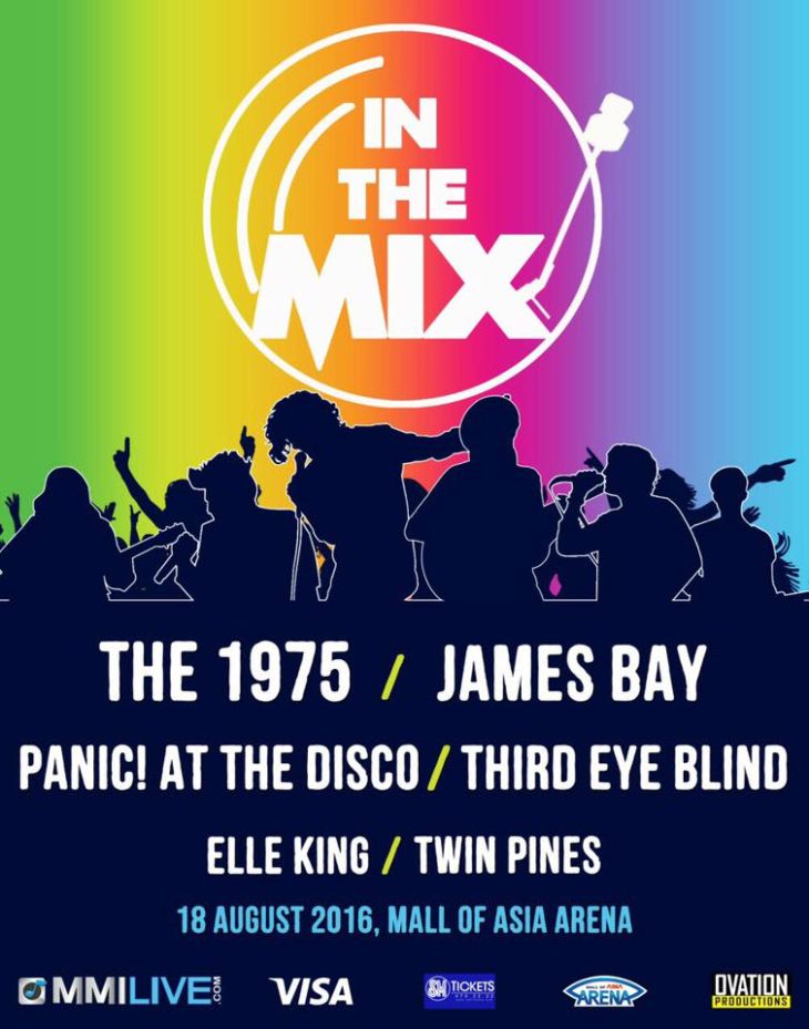 In the Mix: The 1975, Third Eye Blind,  Panic! At The Disco, James Bay, Elle King, and Twin Pines Live in Manila