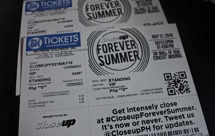 Win Tickets to watch CloseUp Forever Summer 2016