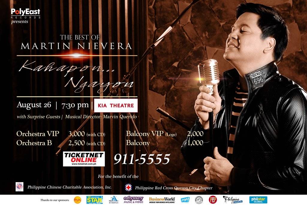 Martin Nievera Launches New Album With A Concert At The Kia Theatre