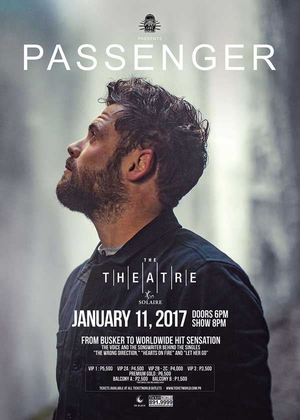 Passenger Live in Manila Cancelled