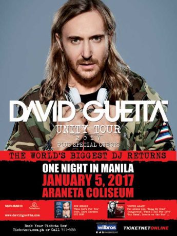 David Guetta Live in Manila 2017