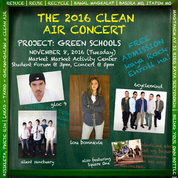 The 2016 Clean Air Concert