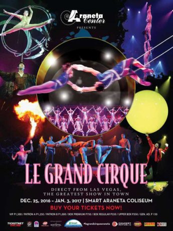 Le Grand Cirque at the Big Dome