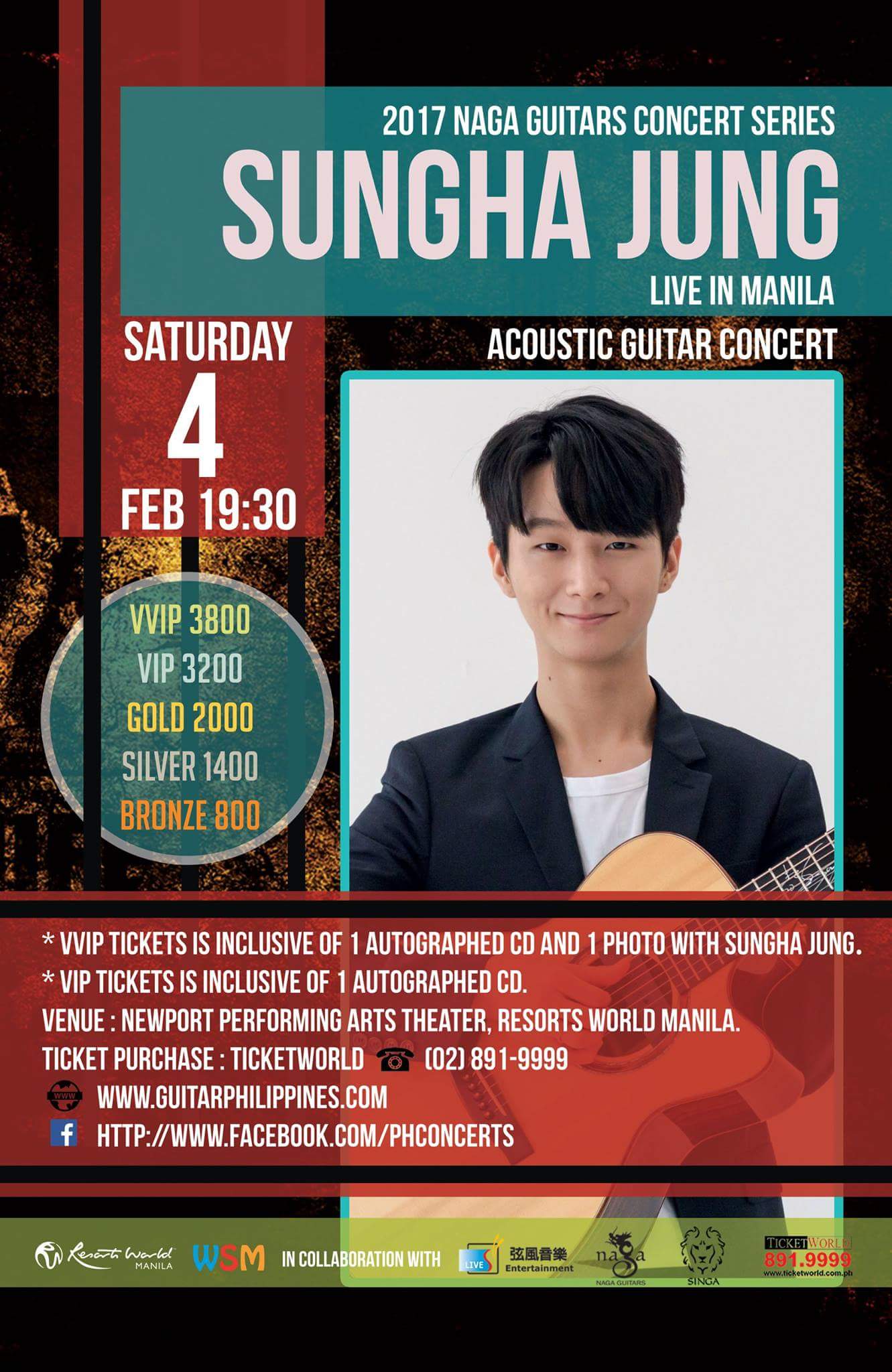 Sungha Jung live in Manila 2017
