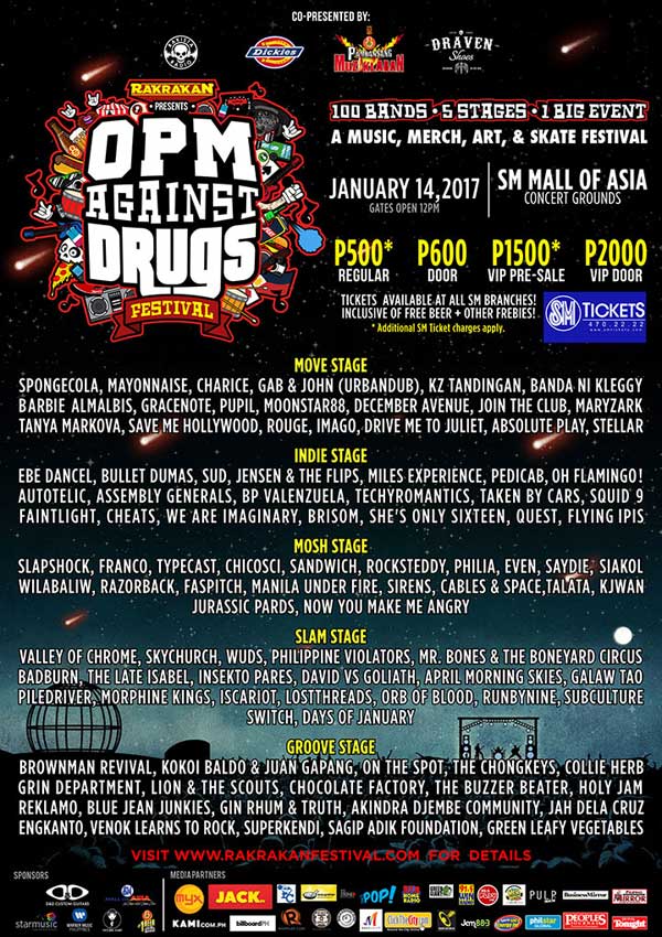 Rakrakan: OPM Against Drugs Festival