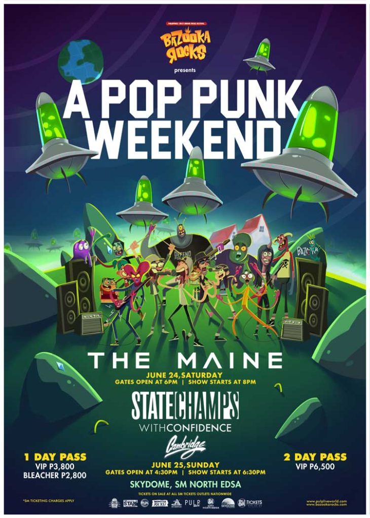 Bazooka Rocks with The Maine, State Champs, With Confidence and Cambridge