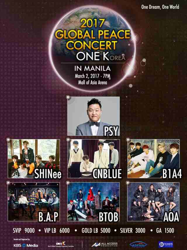 2017 Global Peace Concert One K in Manila