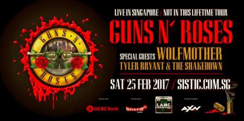 Guns N' Roses Live in Singapore 2017