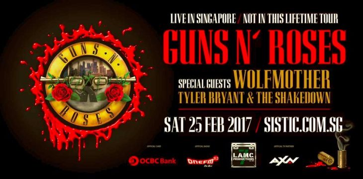 Guns N’ Roses Live in Singapore 2017