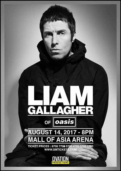 Liam Gallagher Live in Manila 2017