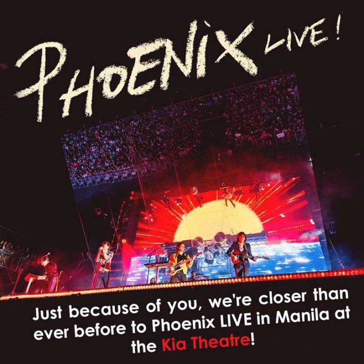 Phoenix Live in Manila 2017