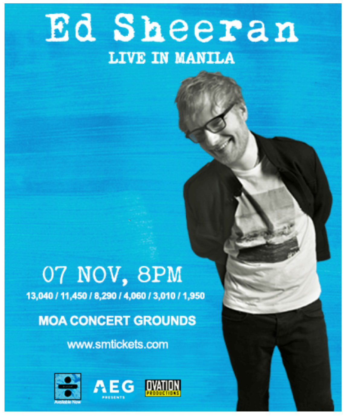 Divide Tour Ed Sheeran live in Manila Philippine Concerts