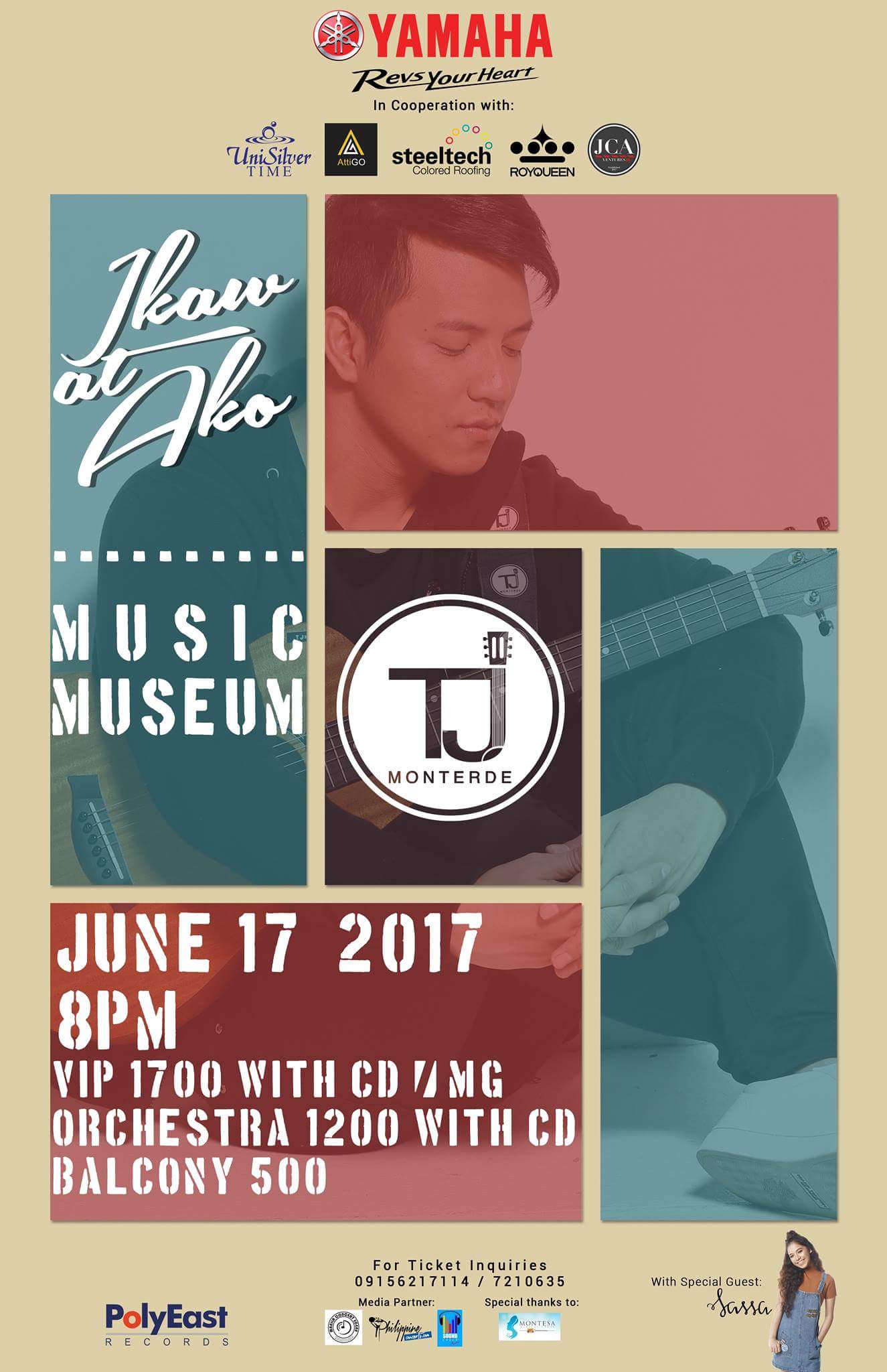 Ikaw at Ako Concert: TJ Monterde live at the Music Museum