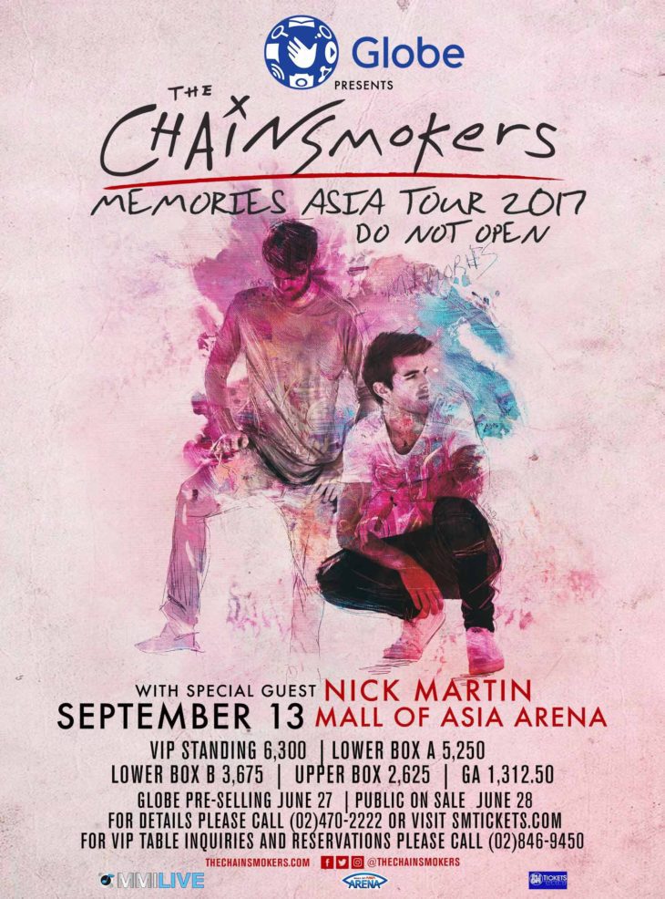 Memories Do Not Open Tour: The Chainsmokers in Manila