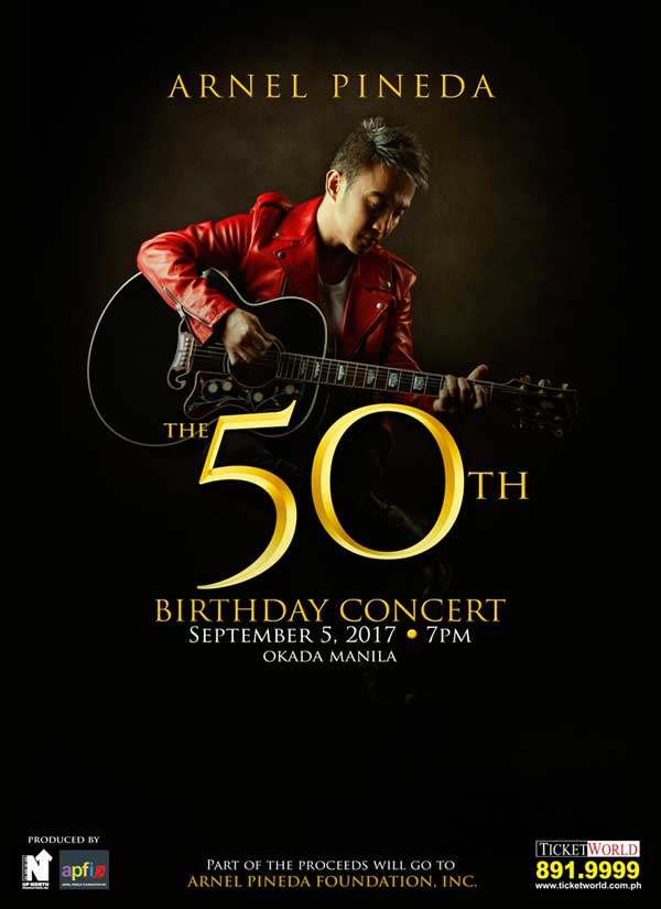 Arnel Pineda: The 50th Birthday Concert