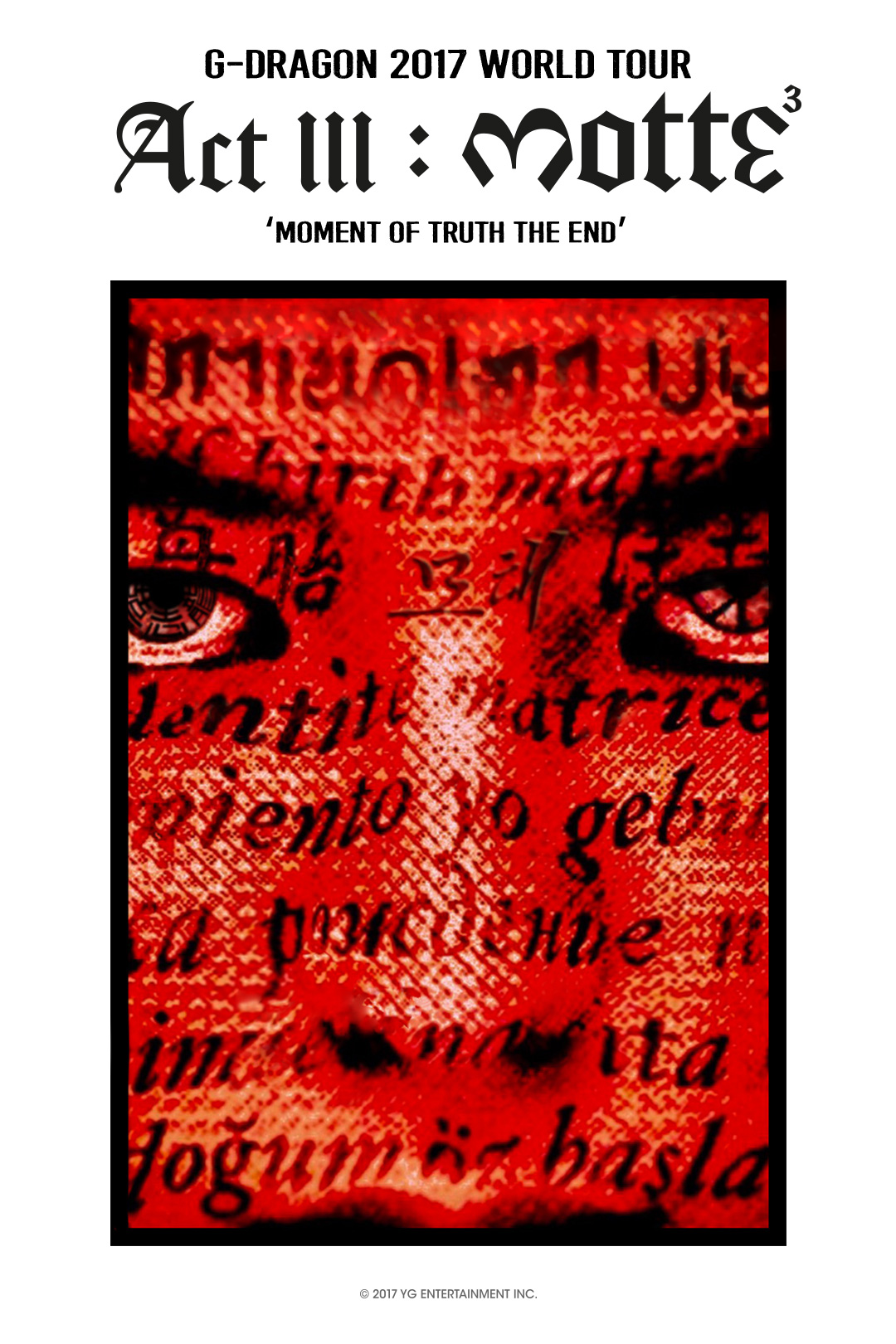 G-DRAGON 2017 WORLD TOUR (ACTIII, M.O.T.T.E) in Manila
