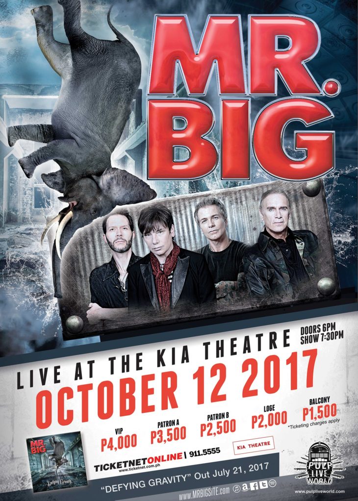 MR. BIG Live in Manila 2017