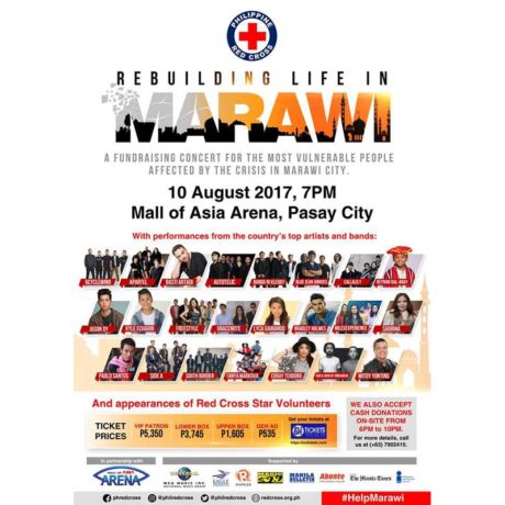 Rebuilding Life in Marawi Fundraising Concert