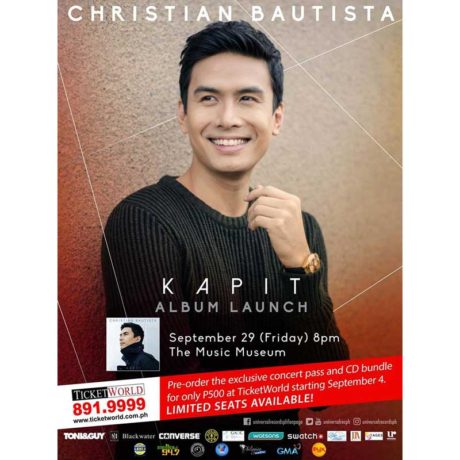 Christian Bautista album “Kapit”