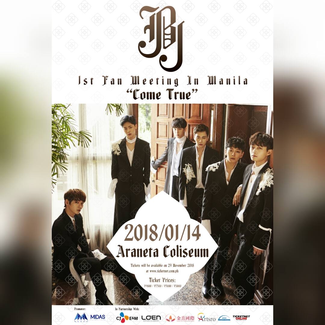Come True: JBJ 1st Fan Meeting in Manila