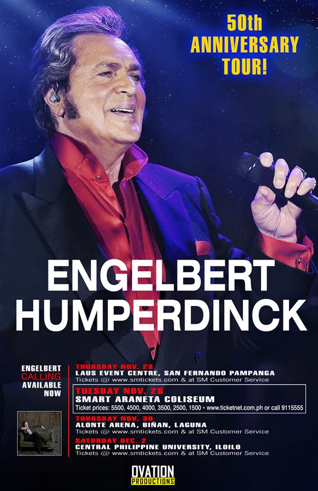 Engelbert Humperdinck – The 50th Anniversary Tour