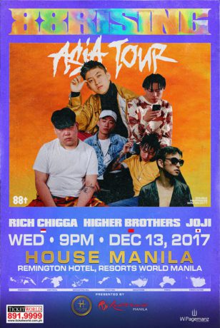 Rich Chigga Live in Manila & 88 Rising Asia Tour