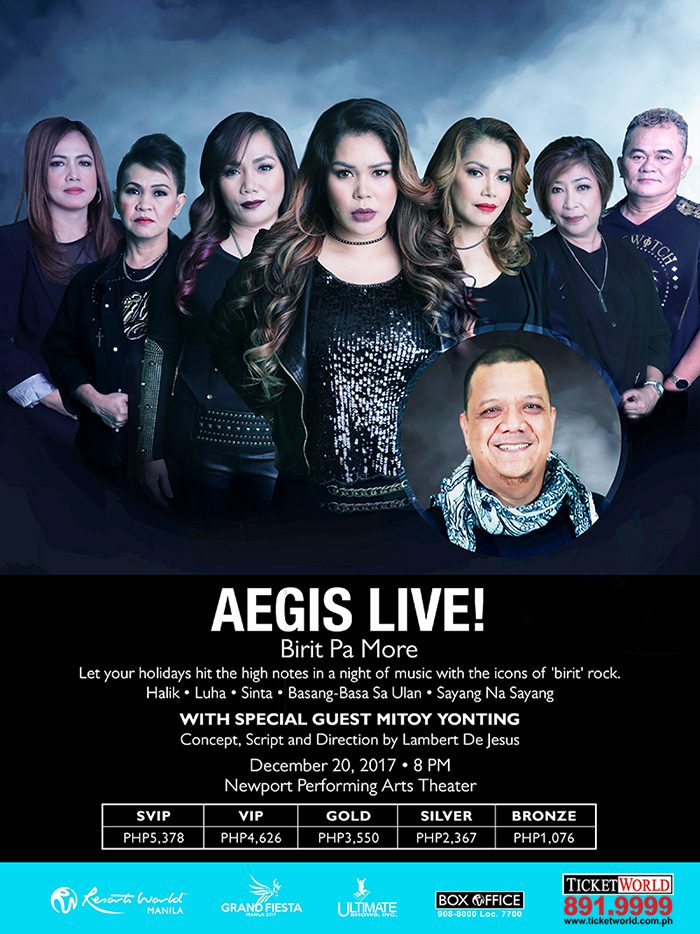 Aegis Live at Resorts World Manila