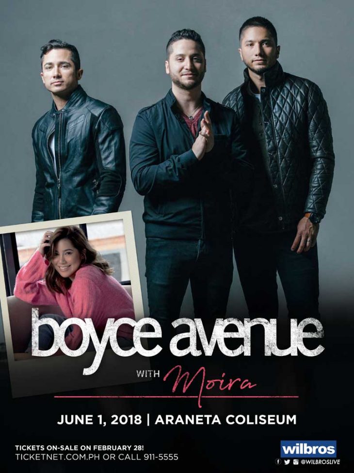 Boyce Avenue with Moira Live in Manila 2018