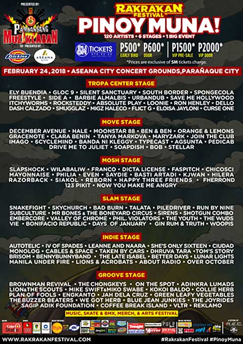Rakrakan Festival 2018: Pinoy Muna!