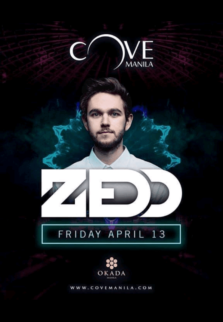 Come Alive at Cove Manila with ZEDD