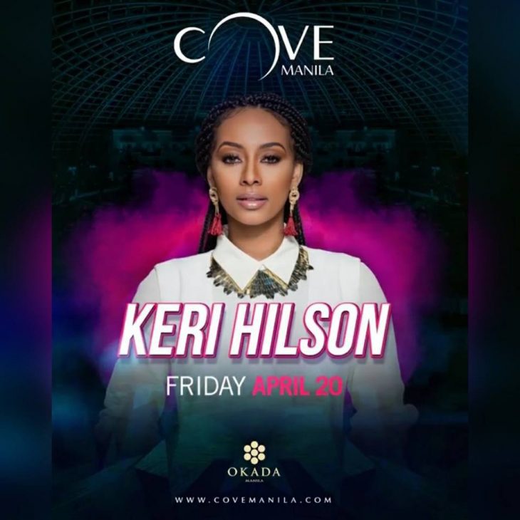Keri Hilson Makes Her Philippine Debut at Cove Manila