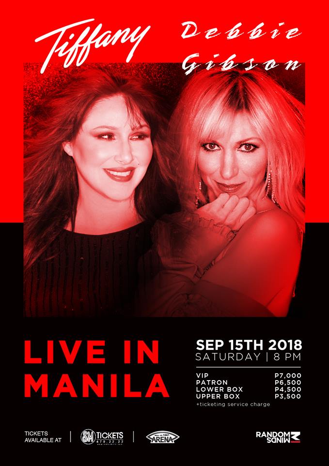 Tiffany and Debbie Gibson Live in Manila 2018