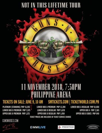 Guns N' Roses Live in Manila 2018