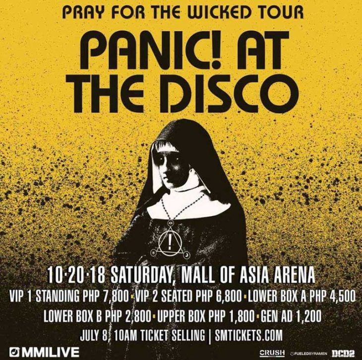 Panic! at the Disco Live in Manila 2018