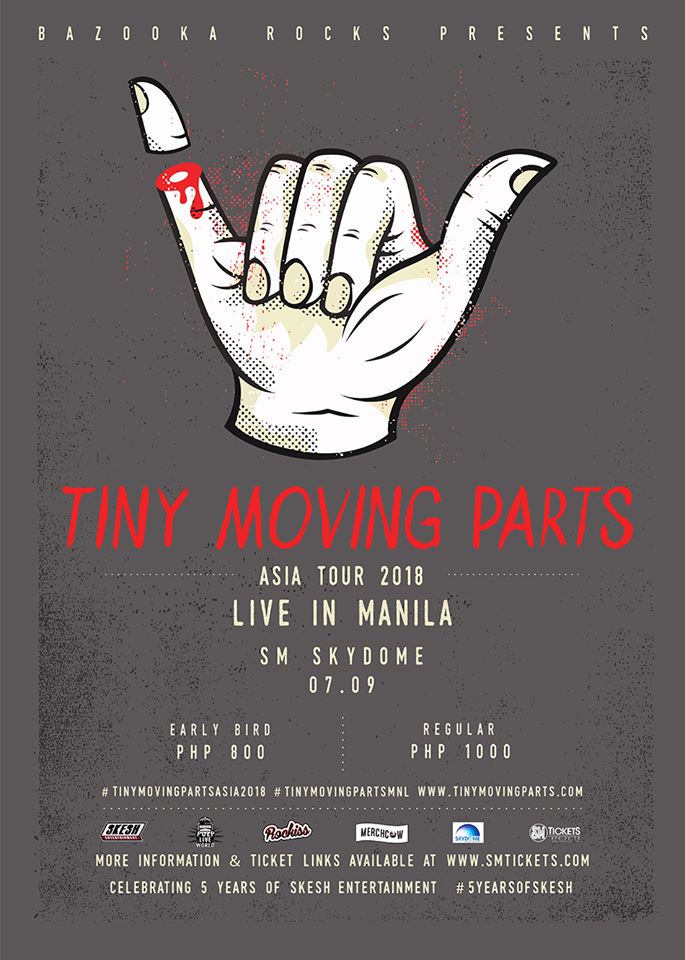 Tiny Moving Parts Live in Manila 2018