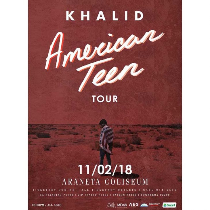 Khalid Live in Manila 2018