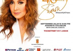 Sharon Cuneta My 40 Years Concert