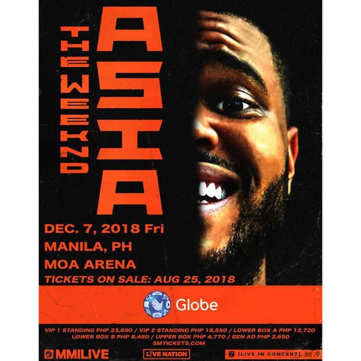 The Weeknd Live in Manila 2018 Cancelled