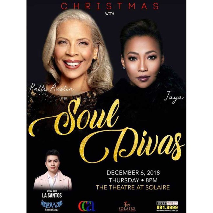 Christmas with Soul Divas – Patti Austin and Jaya at Solaire Resort