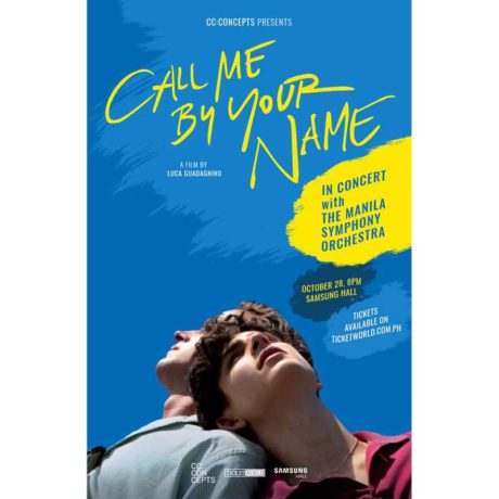 Call Me By Your Name In Concert  with The Manila Symphony Orchestra