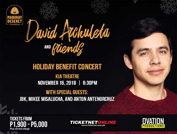 David Archuleta and Friends Holiday Benefit Concert