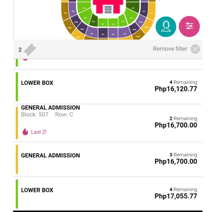 GA tickets for Maroon 5 now being resold at P16700